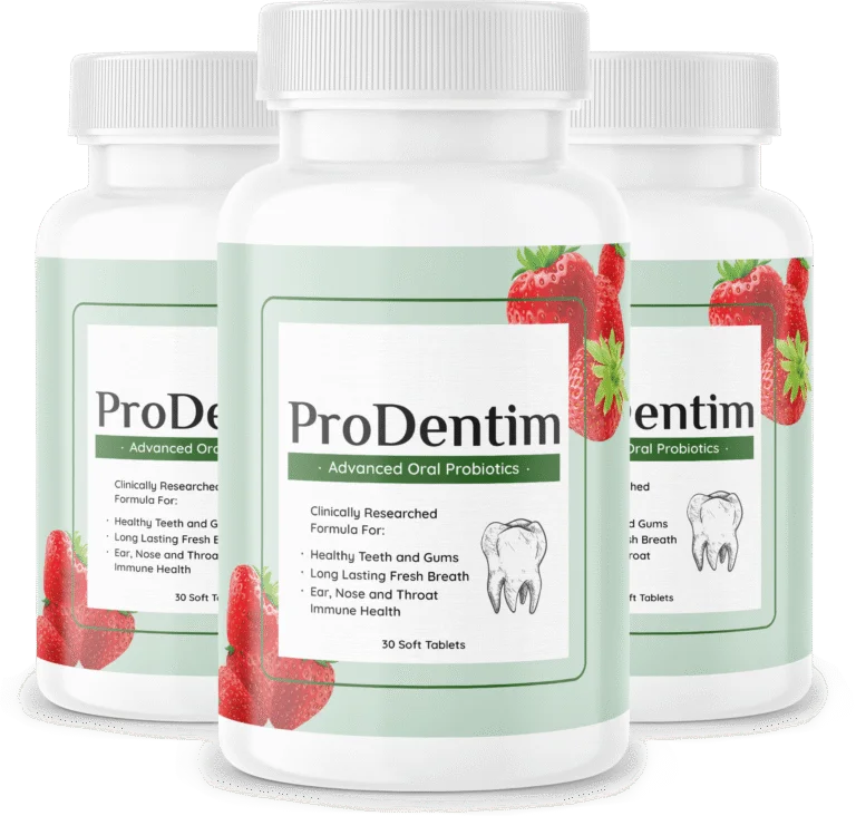 Three bottles of ProDentim — 90 day supply