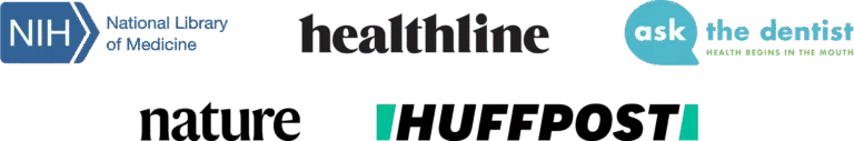 Research referenced from the National Library of Medicine, Healthline, Ask the Dentist, Nature and HuffPost